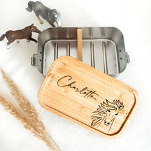 Lade das Bild in den Galerie-Viewer, Lunchbox XL Pferdeliebe