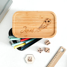 Lade das Bild in den Galerie-Viewer, Lunchbox XL Bambus Fussball