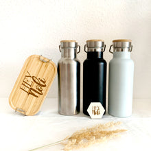 Lade das Bild in den Galerie-Viewer, Isolierflasche HEY! 350 & 500ml, LUNCHBOX Design