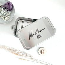 Lade das Bild in den Galerie-Viewer, Lunchbox Edelstahl Pur XL / Regenbogenliebe