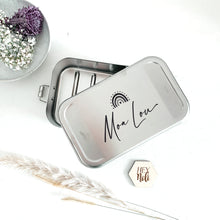 Lade das Bild in den Galerie-Viewer, Lunchbox Edelstahl Pur XL / Regenbogenliebe