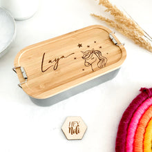 Lade das Bild in den Galerie-Viewer, Lunchbox M Einhorn
