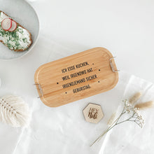 Lade das Bild in den Galerie-Viewer, Lunchbox M Wunschtext *NEU*