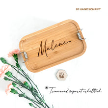 Lade das Bild in den Galerie-Viewer, Lunchbox XL Bambus Klassik