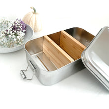 Lade das Bild in den Galerie-Viewer, Lunchbox Edelstahl Pur XL / Regenbogenliebe