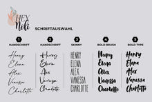 Lade das Bild in den Galerie-Viewer, Lunchbox Buche HEY! Klassik Font Mini