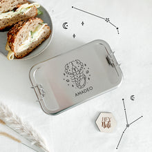 Lade das Bild in den Galerie-Viewer, Lunchbox Edelstahl Pur XL / Sternzeichen *NEU*