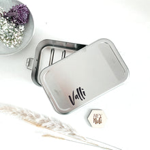Lade das Bild in den Galerie-Viewer, Lunchbox Edelstahl XL Pur / Klassik Font Mini